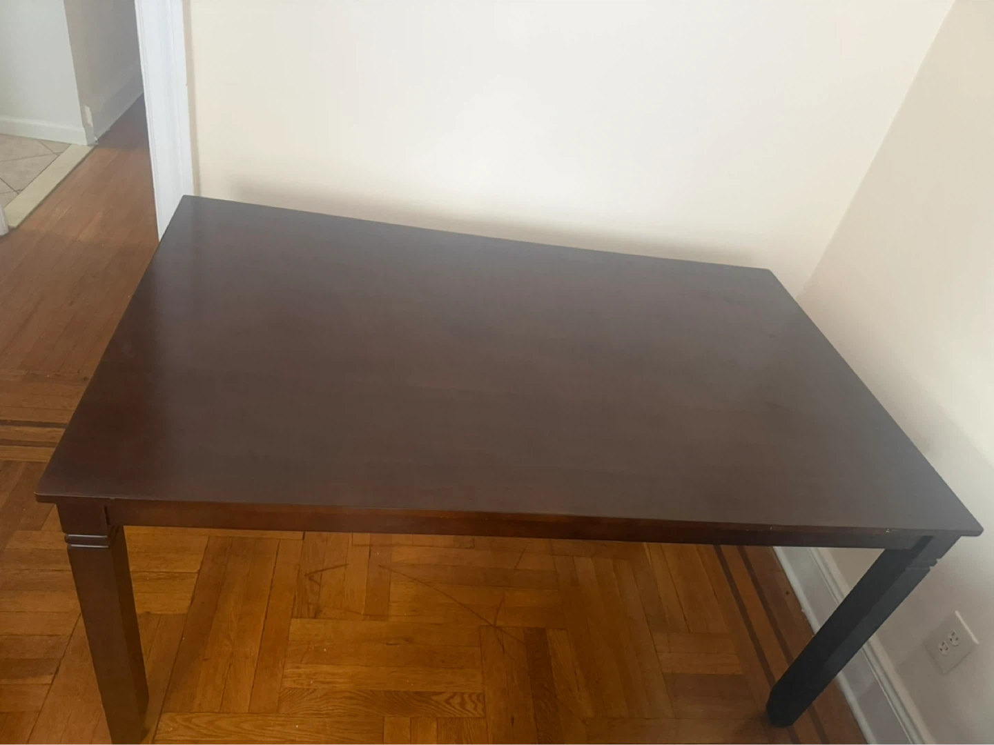Dark Brown Dining Table - photo 2
