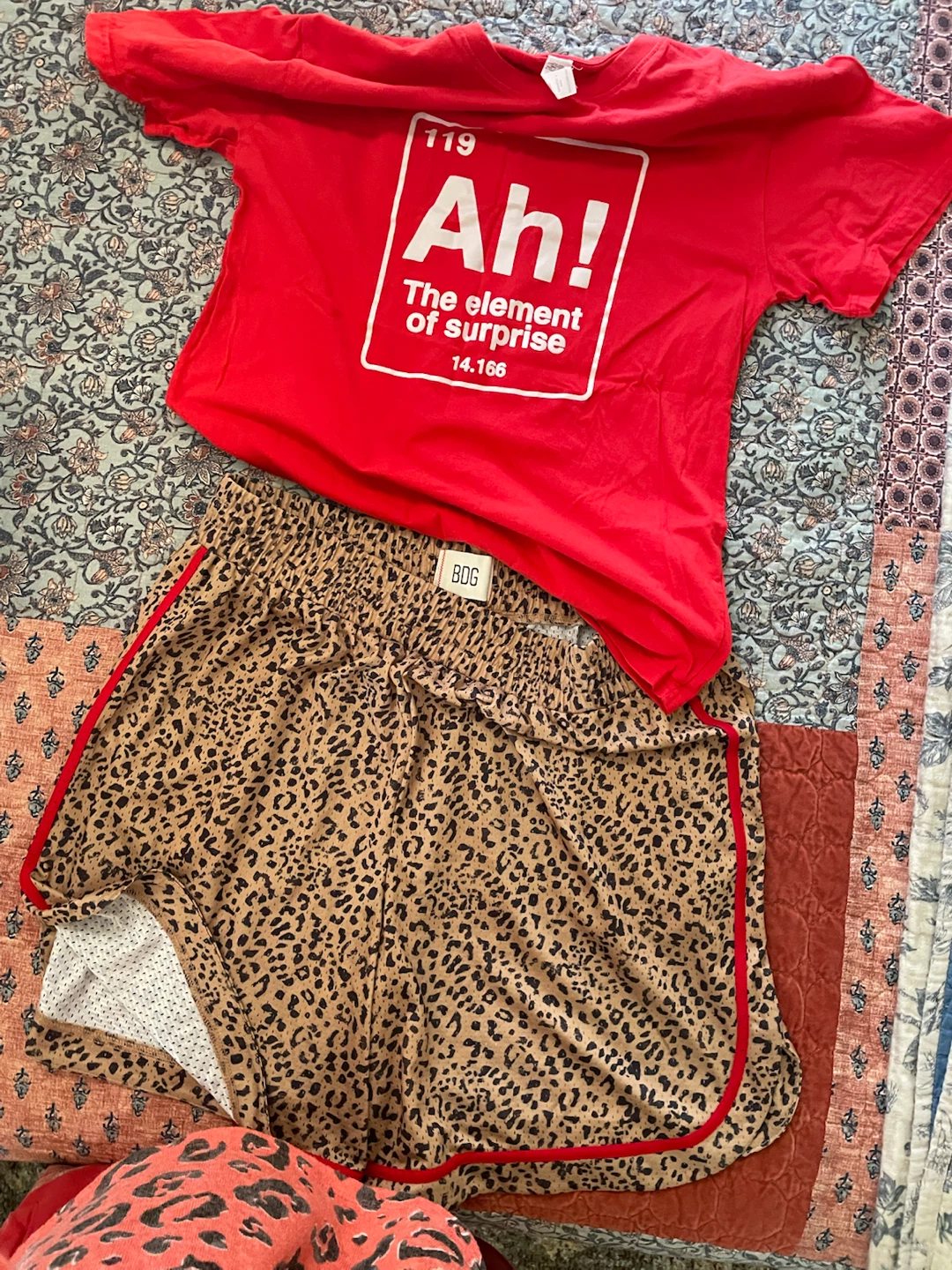 Women’s Leopard boxers n T