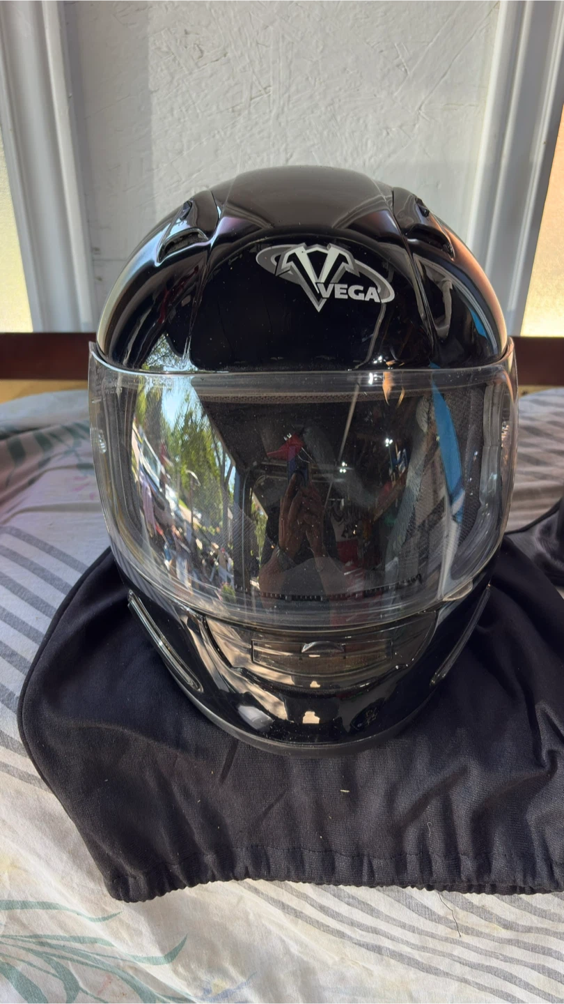 Vega Full Face Motorcycle Helmet - photo 3