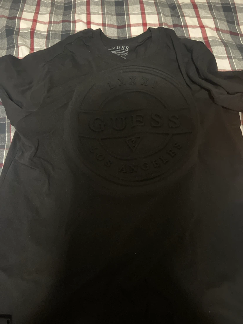 Guess Black Logo T-Shirt XXL
