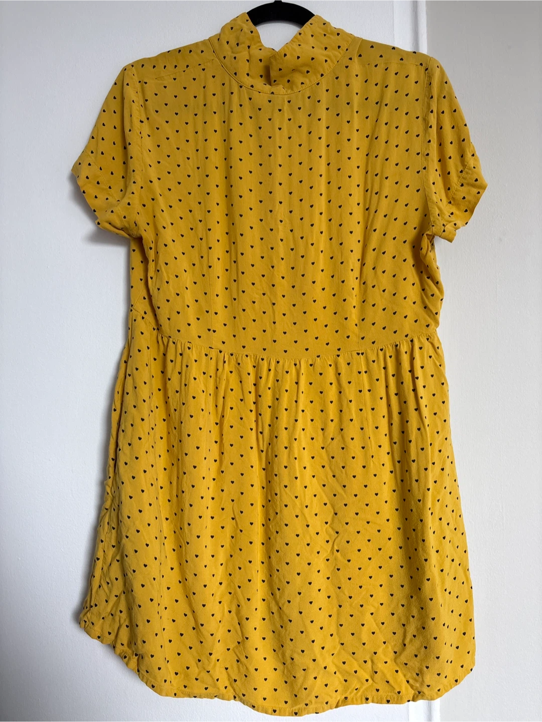 Yellow heart print dress - photo 2
