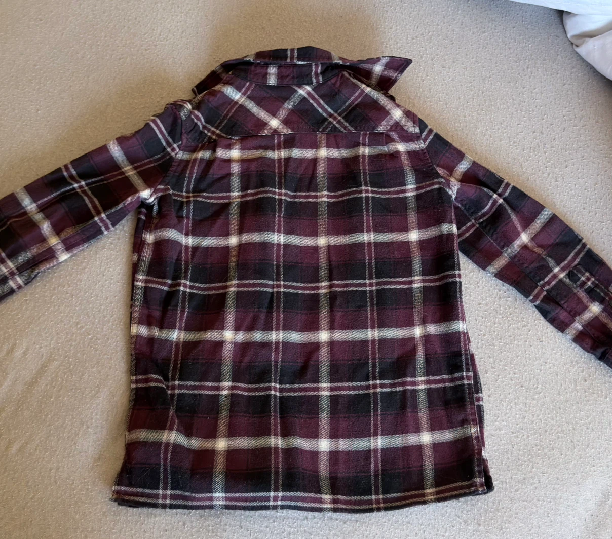 Gap Kids Plaid Flannel Shirt.Size S(6-7). - photo 2