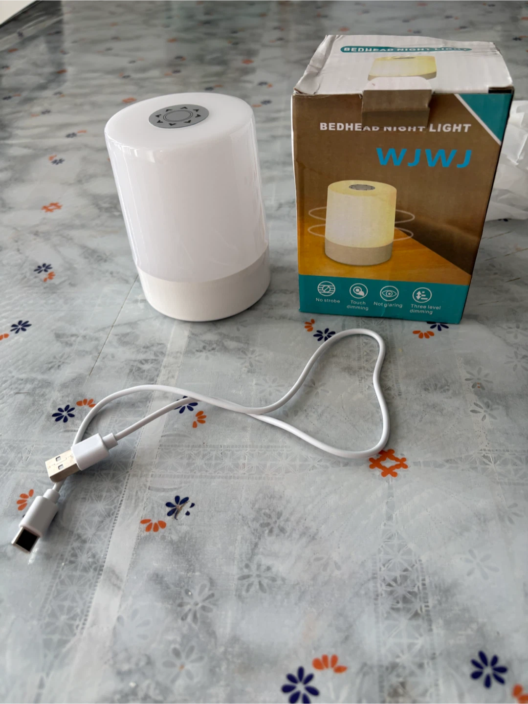 Rechargeable Color Changing LED Touch Night Light
