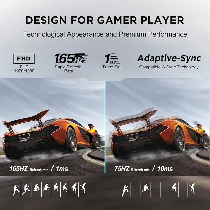 KOORUI 21.3 inch FHD Gaming Monitor