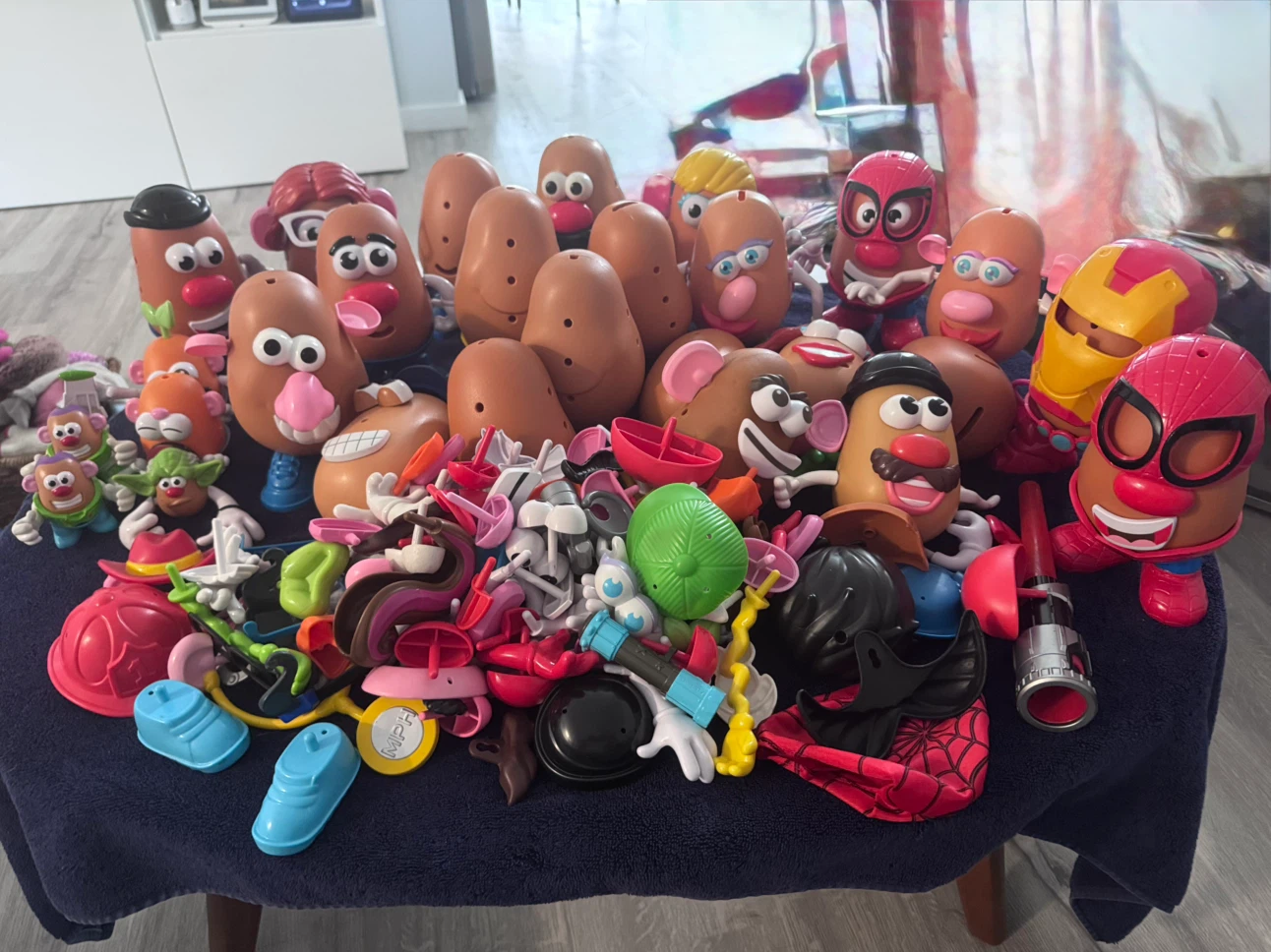 Large Collection of Mr. Potato Head Toys and Accessories - photo 2