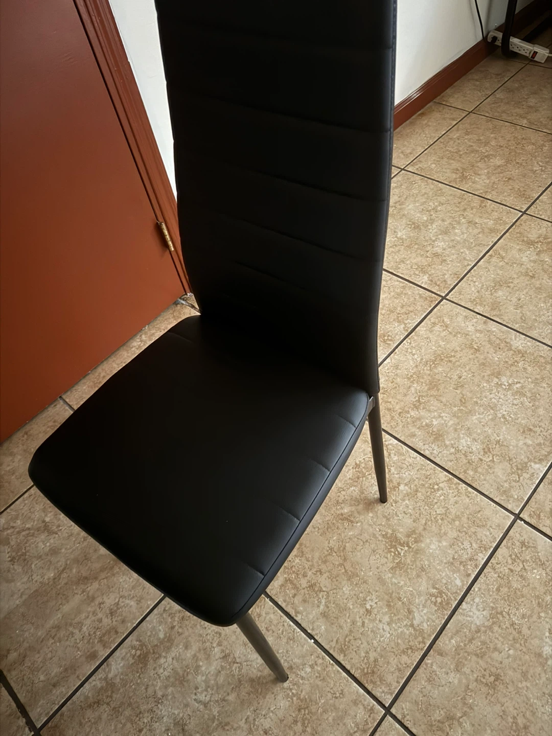 Modern Black Dining Chair - photo 2