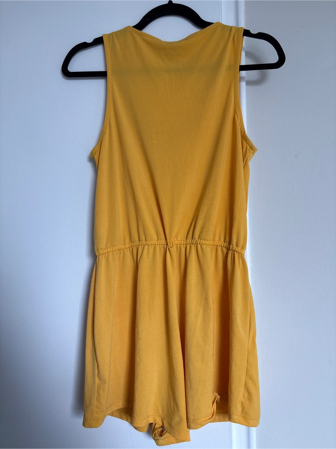 Embrace Yellow Sleeveless Zipper Romper - photo 2