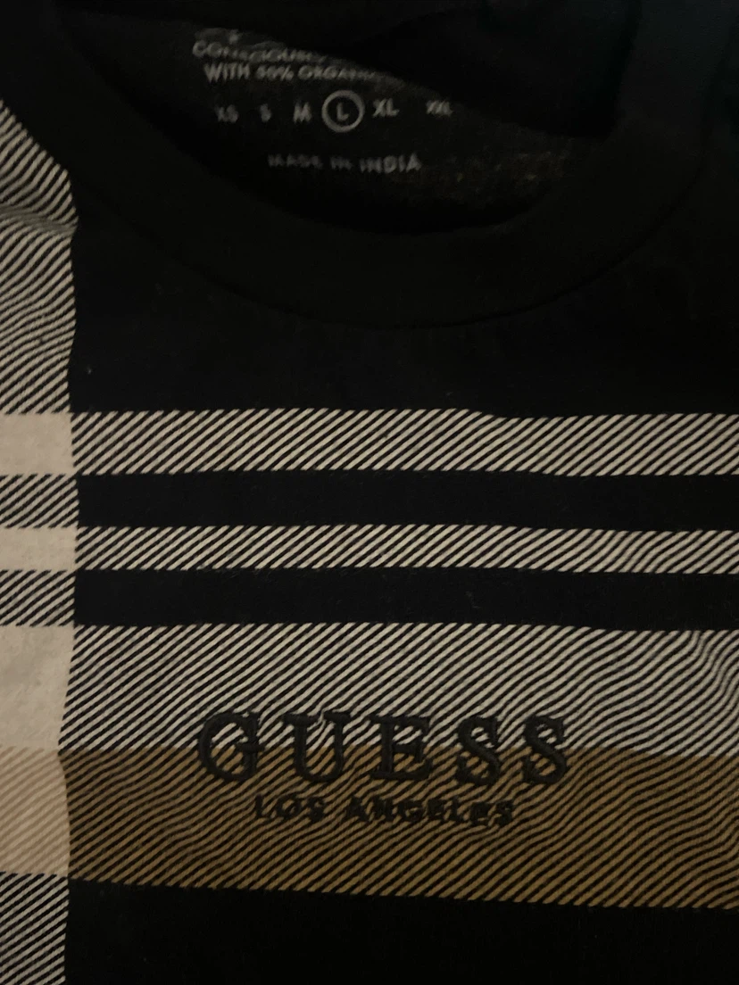 GUESS Los Angeles Plaid T-Shirt - photo 2