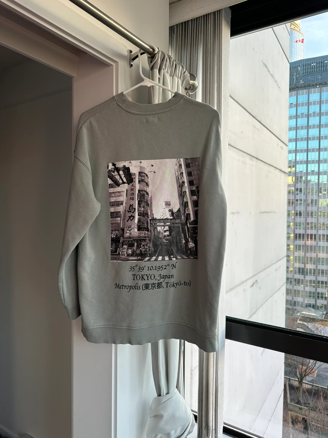 Grey Tokyo Graphic Sweatshirt - photo 2