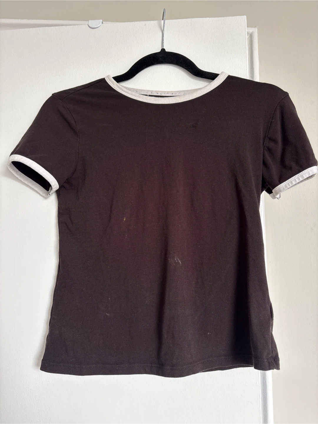 Black Ringer T-Shirt