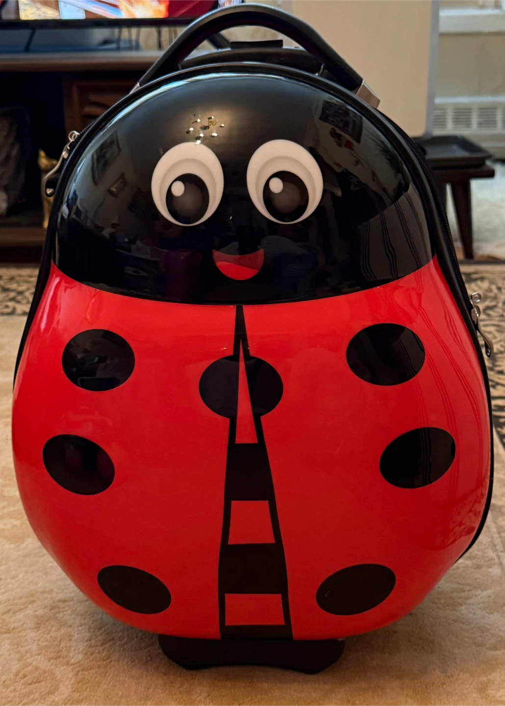 Heys Kids Ladybug Rolling Suitcase