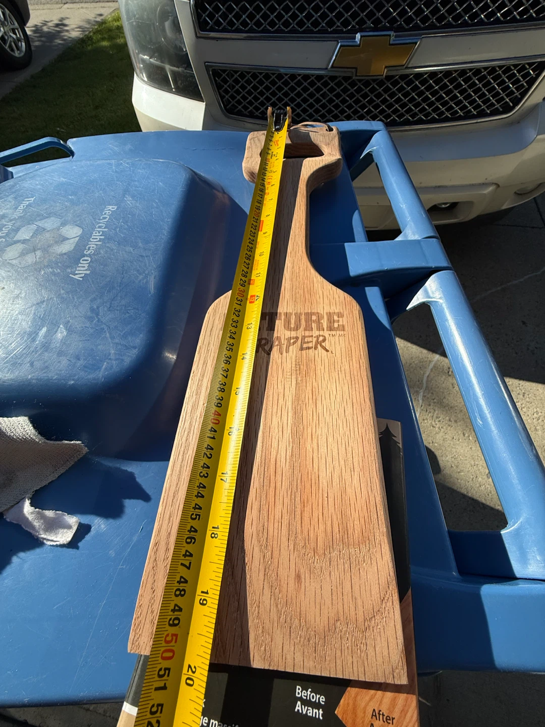 RED OAK WOOD BBQ CLEANER - photo 2