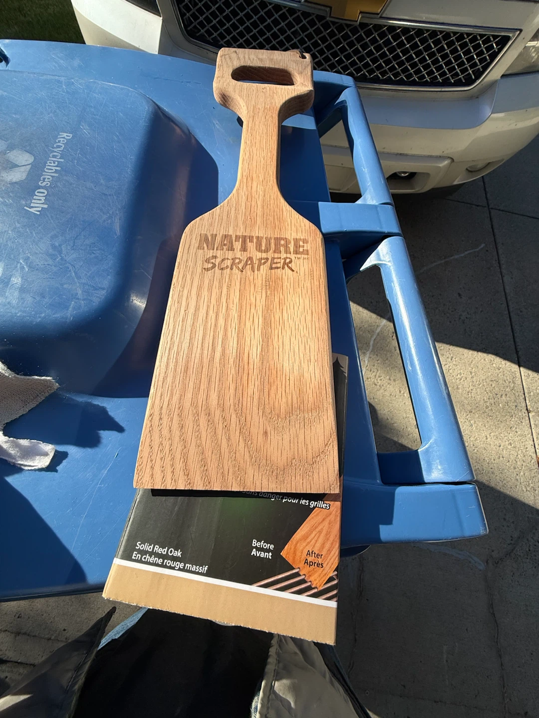 RED OAK WOOD BBQ CLEANER - photo 3