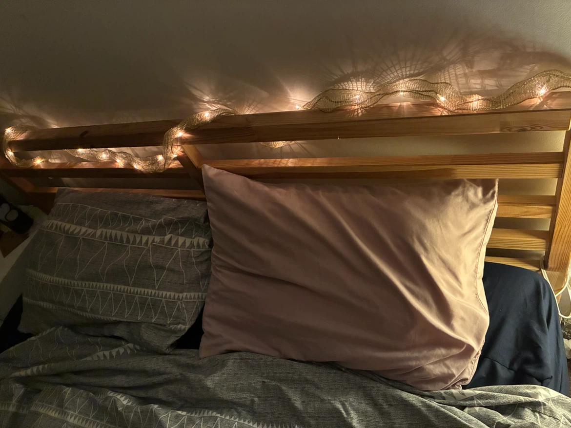 MOVING SALE: IKEA Queen Size TARVA Bed Frame + Mattress - photo 3