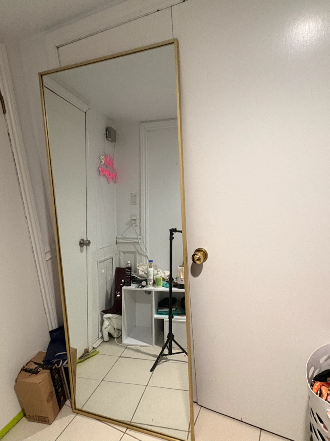 Gold Framed Full Length Mirror - photo 2
