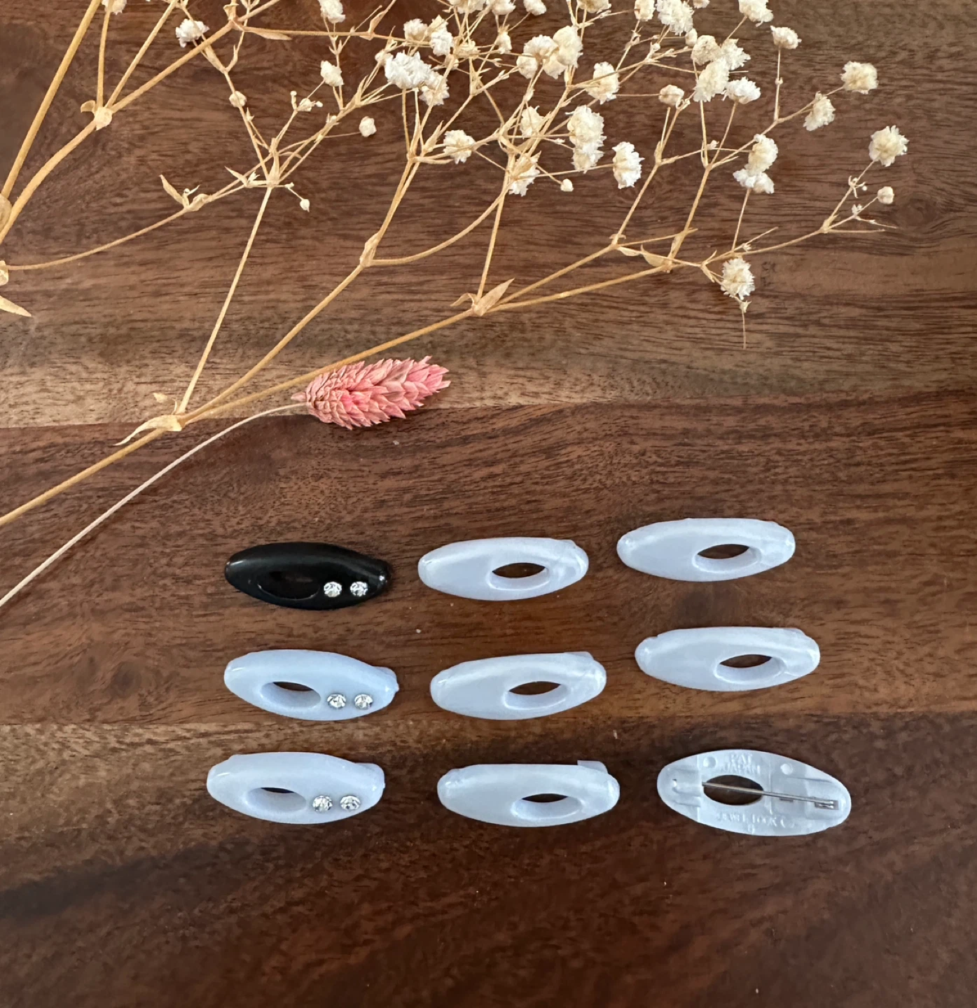 9 Scarf /Clothing Safety Pins - $2 for the lot