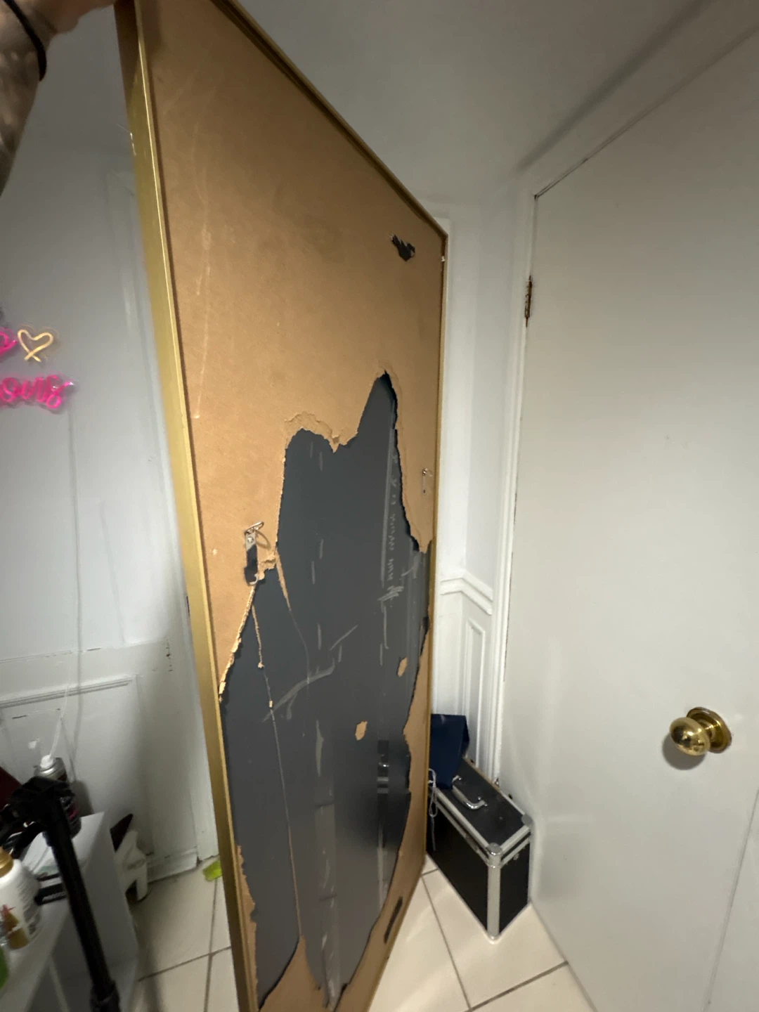 Gold Framed Full Length Mirror - photo 3