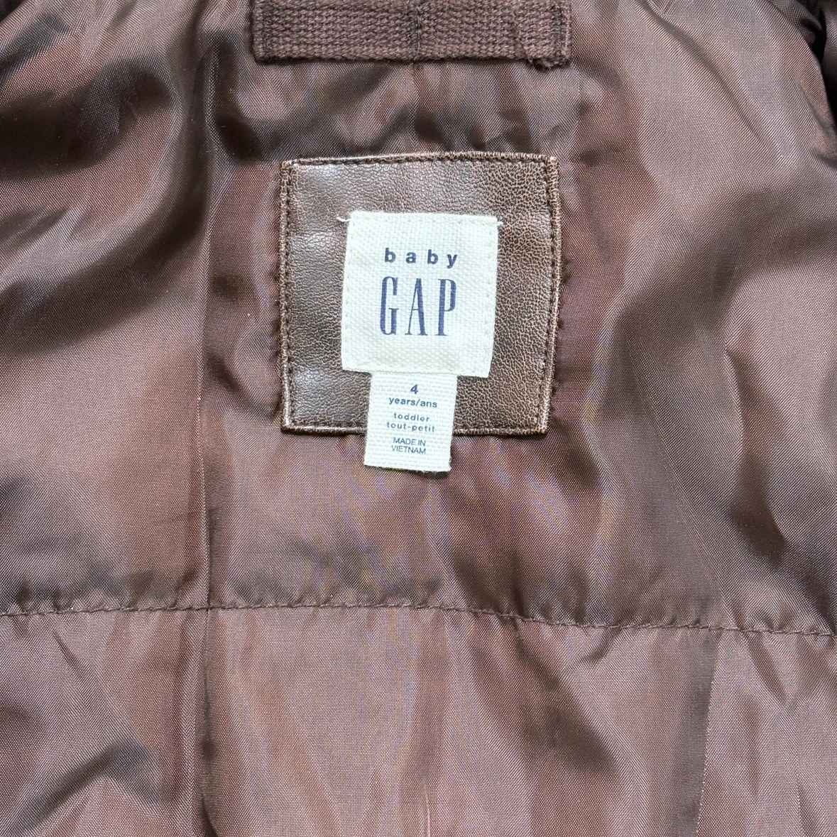 Baby Gap Toddler Brown Jacket - photo 5