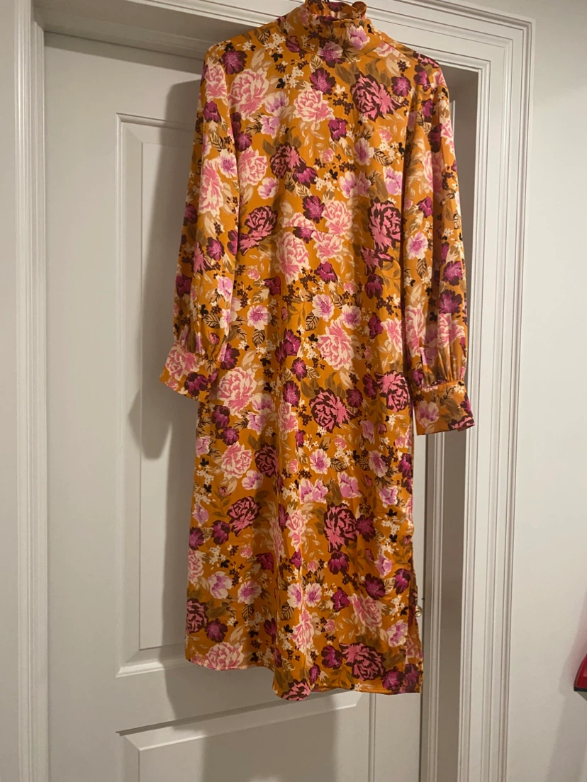 Floral Print Long Sleeve Dress