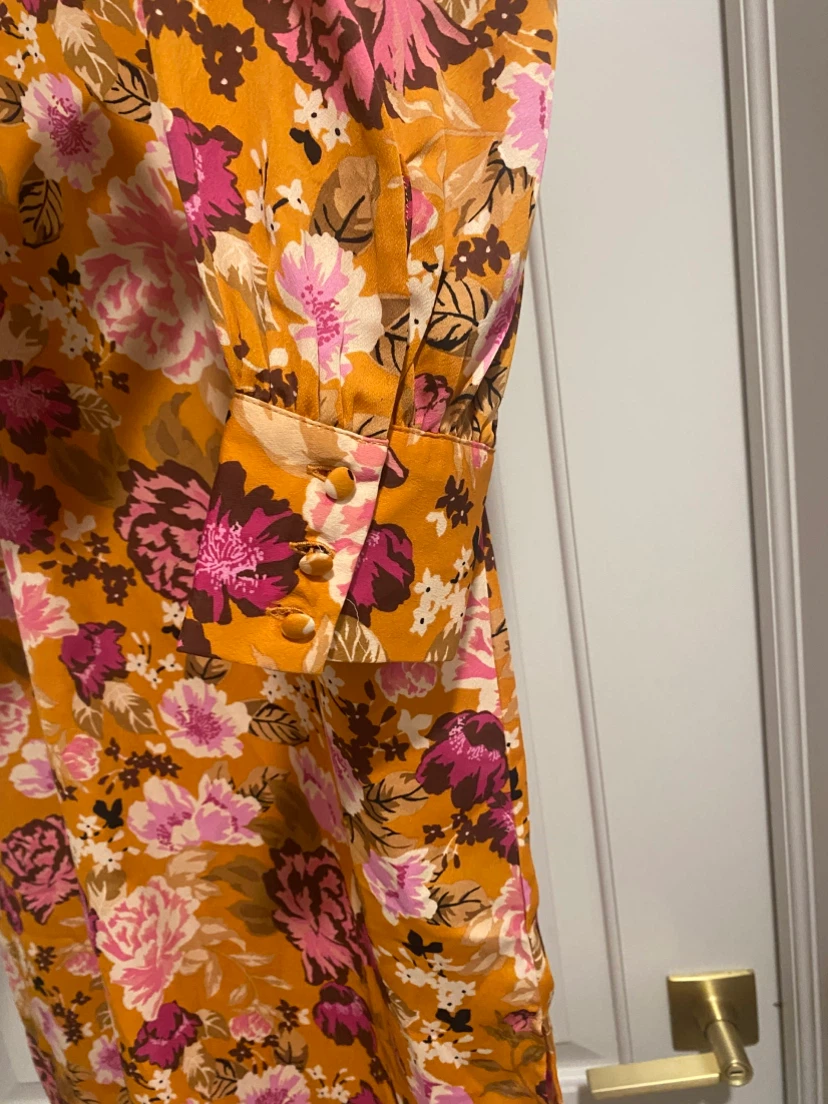 Floral Print Long Sleeve Dress - photo 3