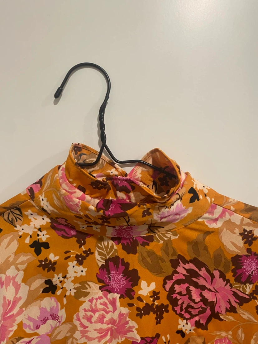 Floral Print Long Sleeve Dress - photo 4