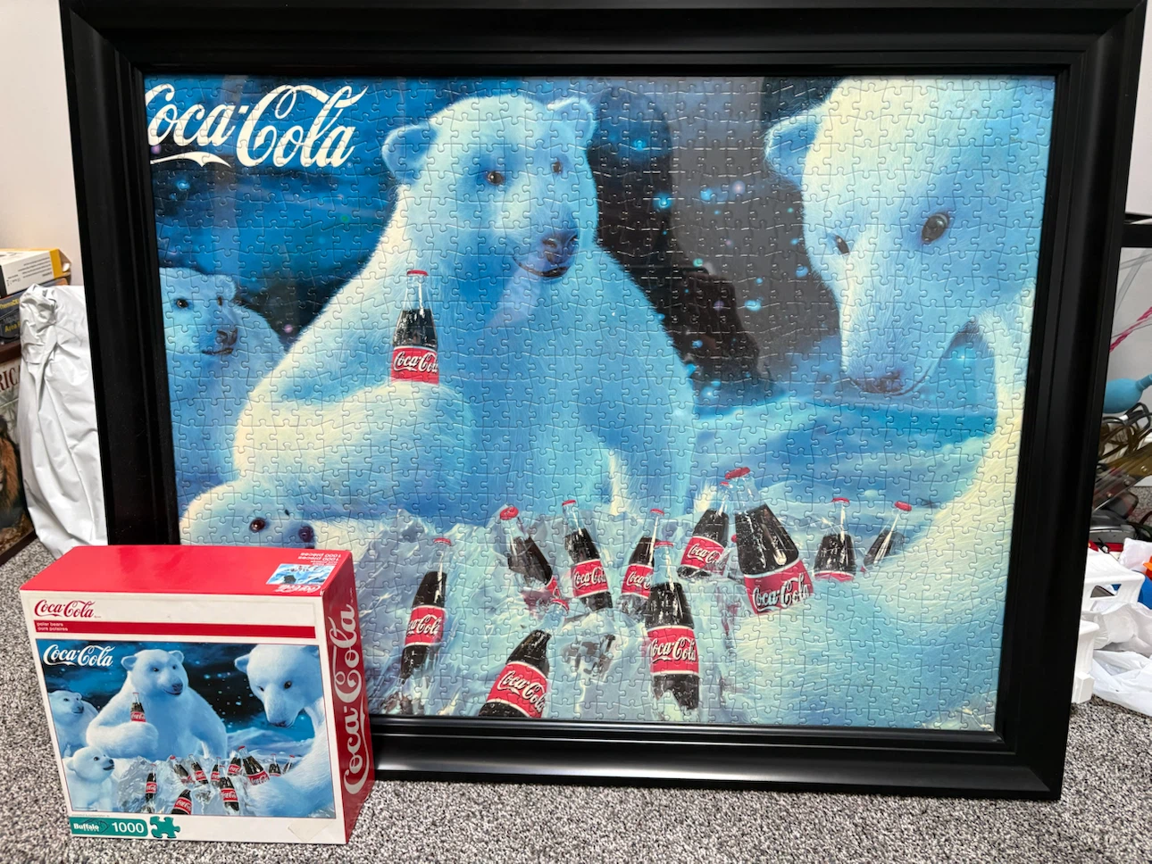 Coca-Cola Polar Bears 1000-Piece Jigsaw Puzzle