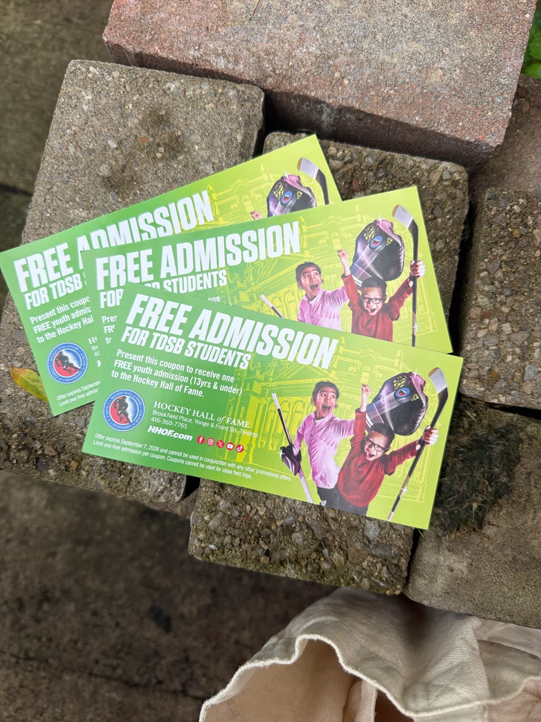 Free Youth Admission Coupons for Hockey Hall of Fame