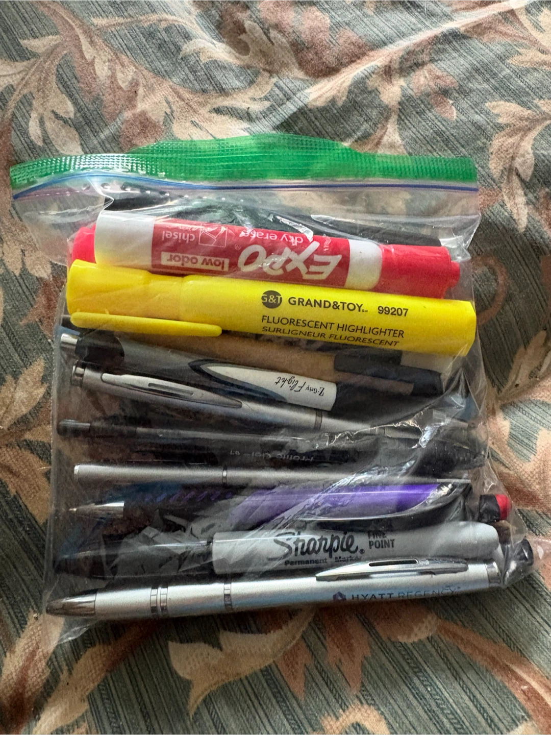 Assorted Pens, pencils and Markers Set