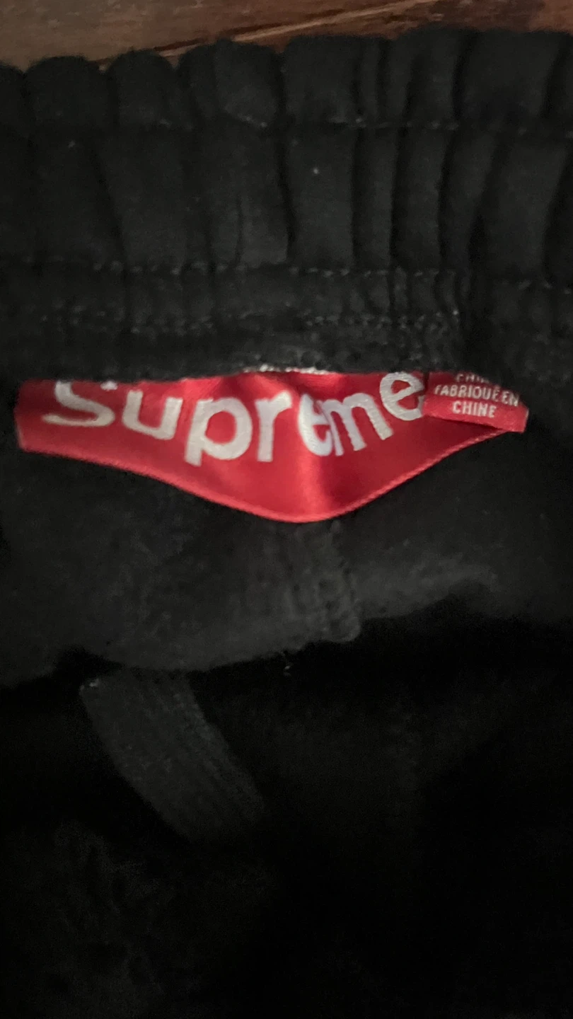 Supreme Black Sweatpants - photo 2