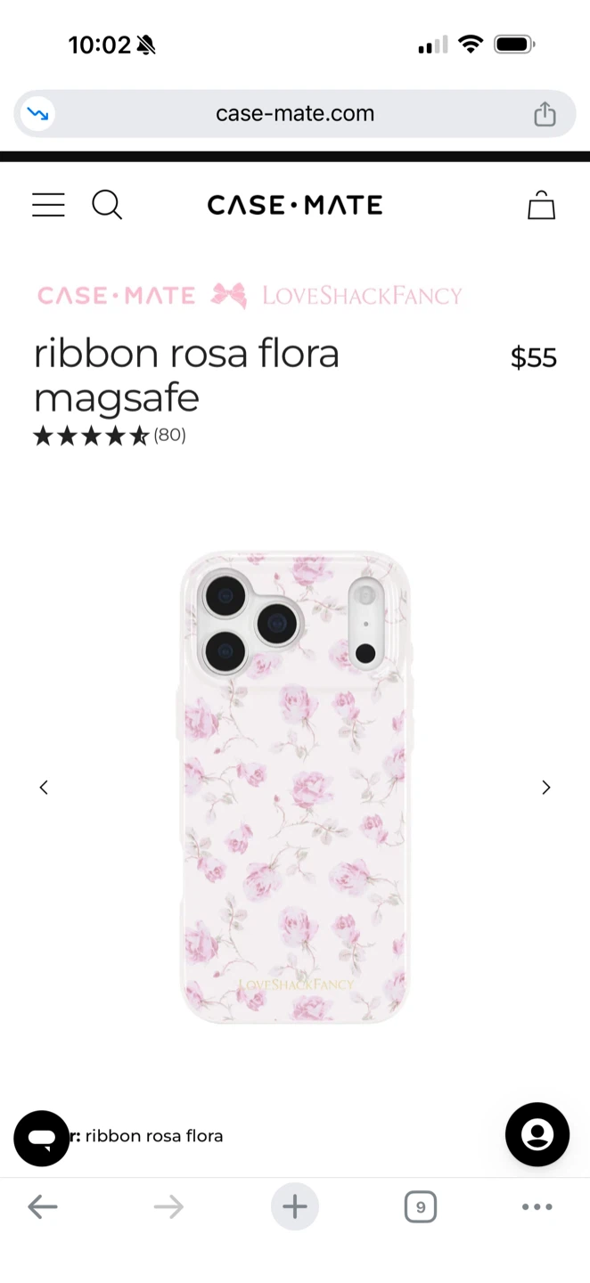 LoveShackFancy x Case-Mate iPhone 17 Pro Max Phone Case - photo 3