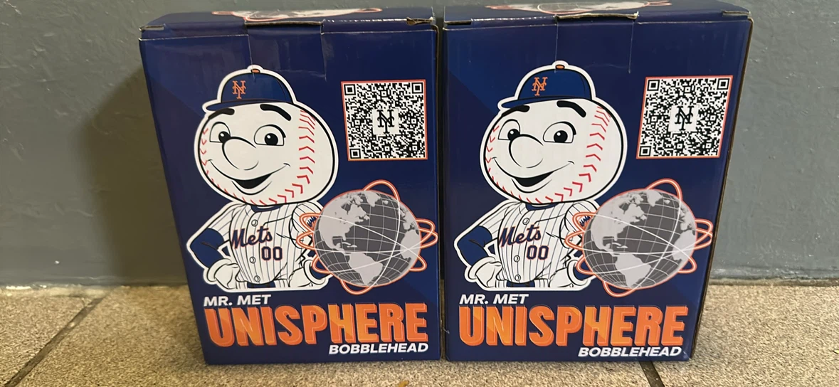 Mr. Met Unisphere bobblehead