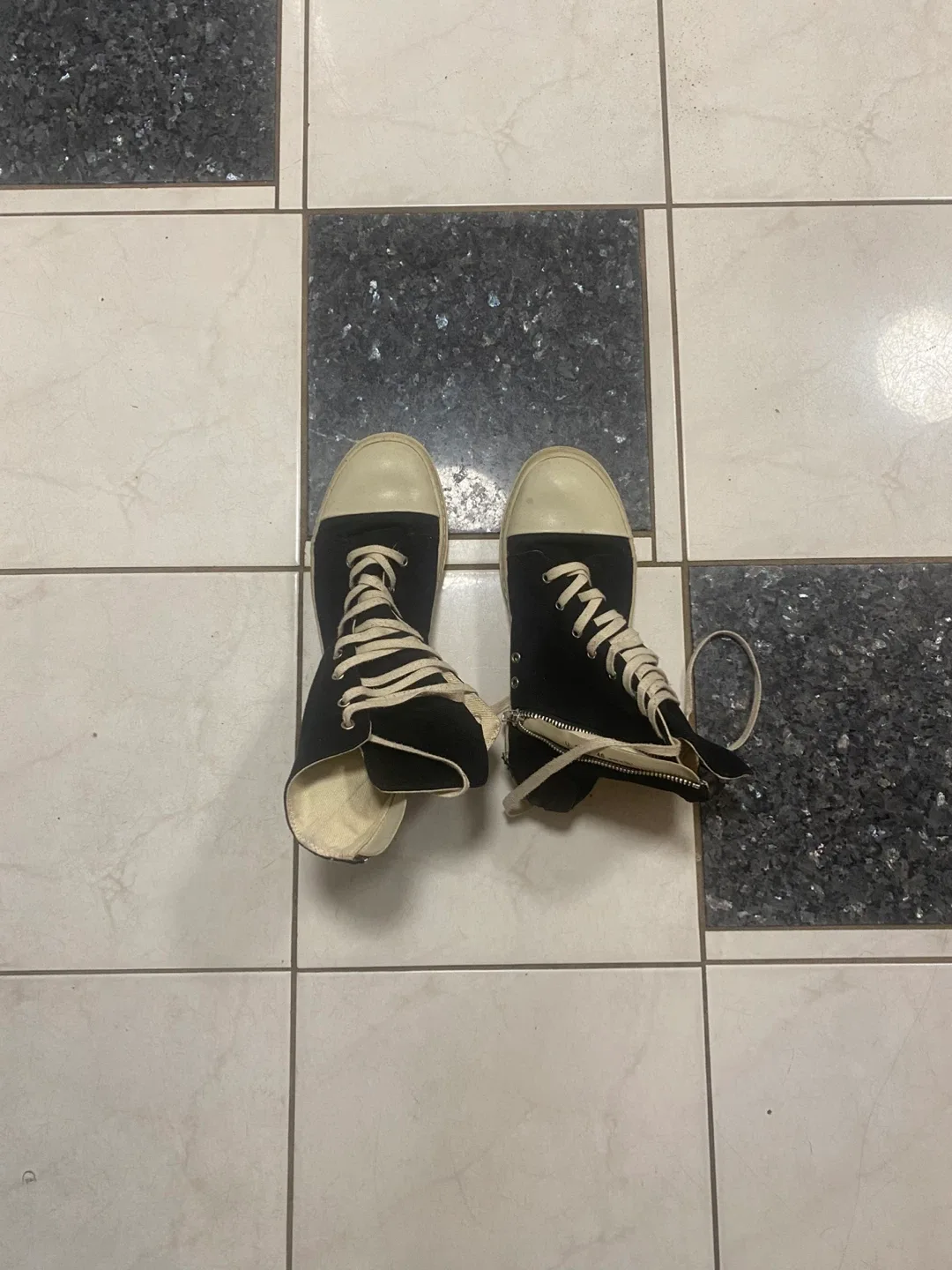 Rick Owens High-Top Sneakers