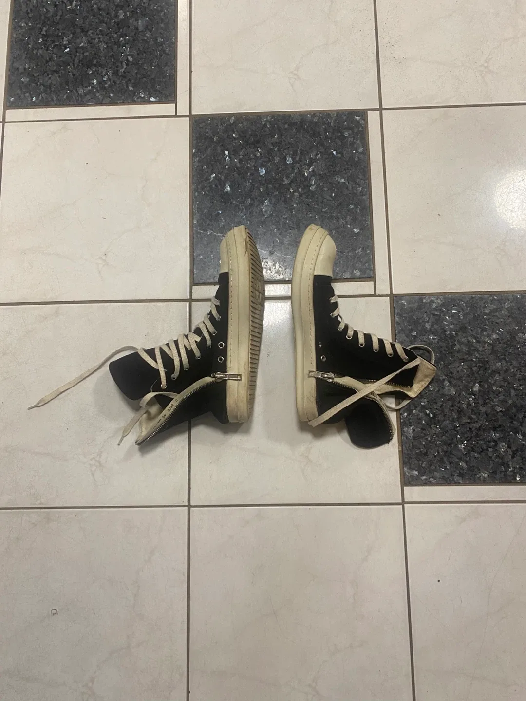 Rick Owens High-Top Sneakers - photo 2