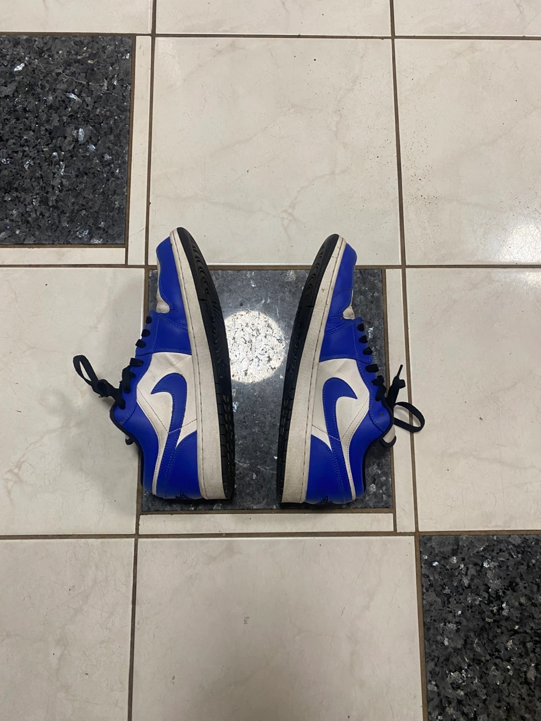 Nike Air Jordan 1 Low Royal Blue White Men's Sneakers - photo 2