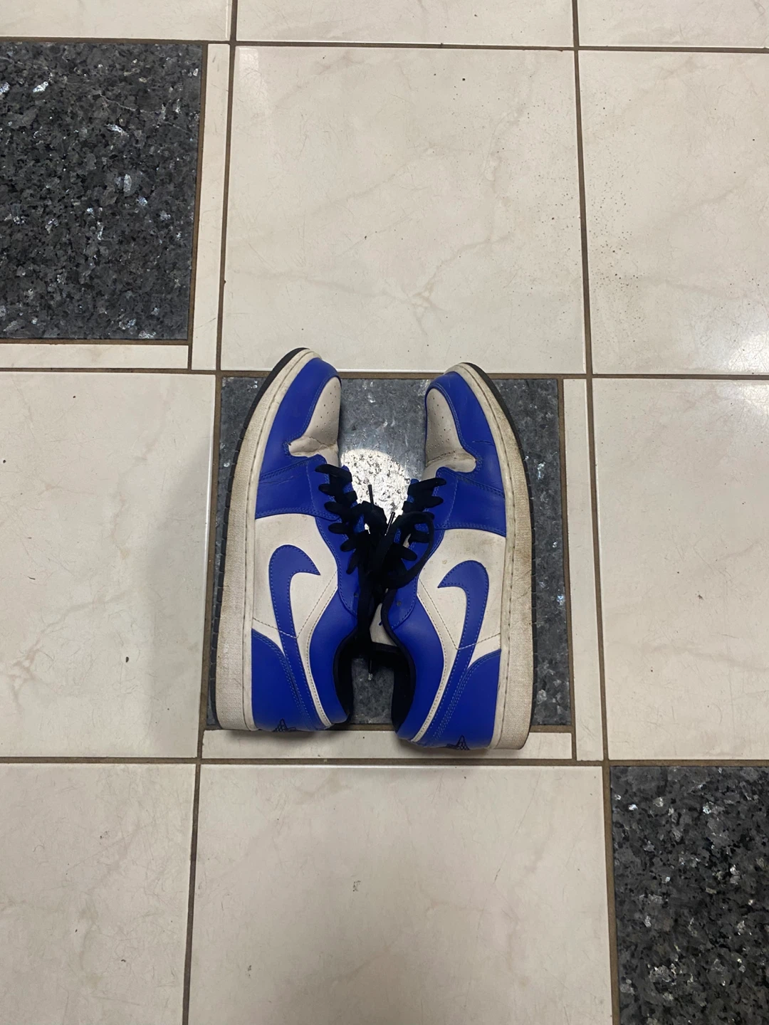 Nike Air Jordan 1 Low Royal Blue White Men's Sneakers - photo 3
