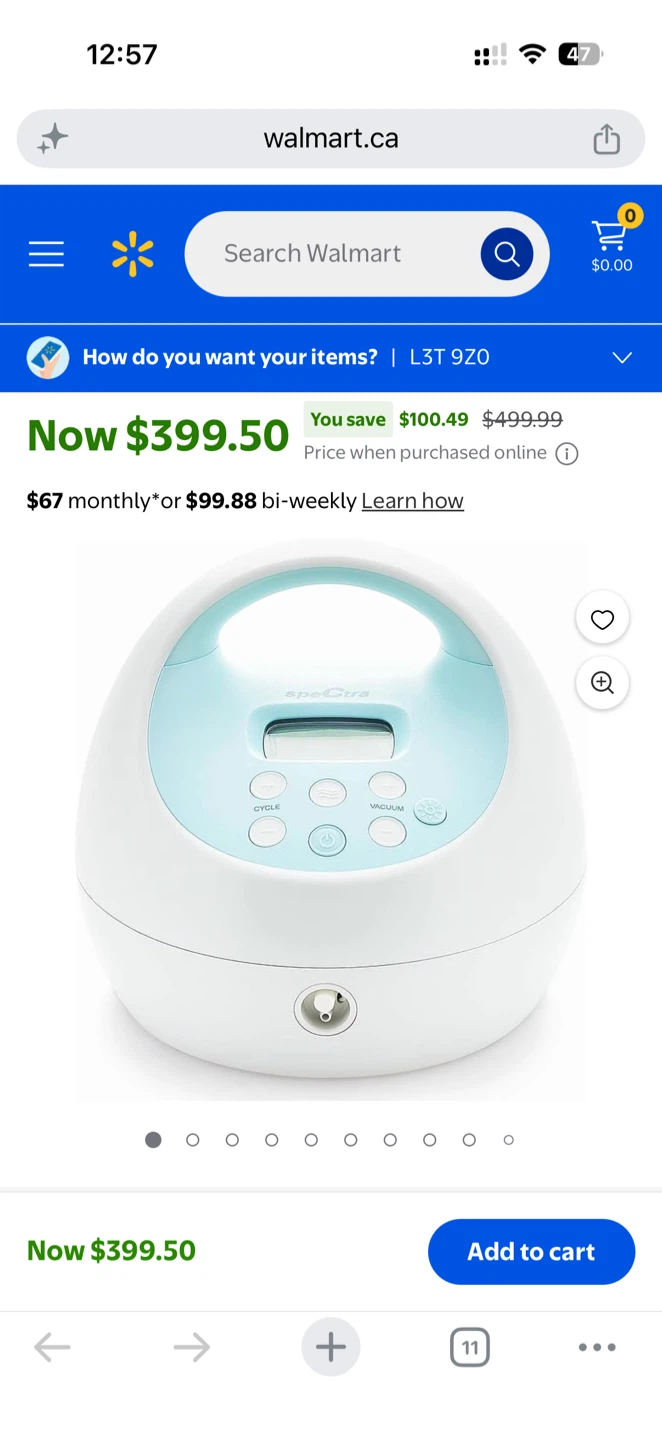 Spectra Baby Breast Pump