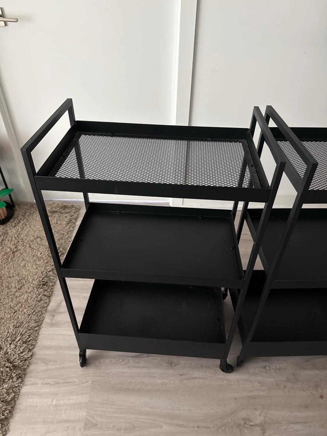 IKEA Nissafors Utility Cart Black - photo 2