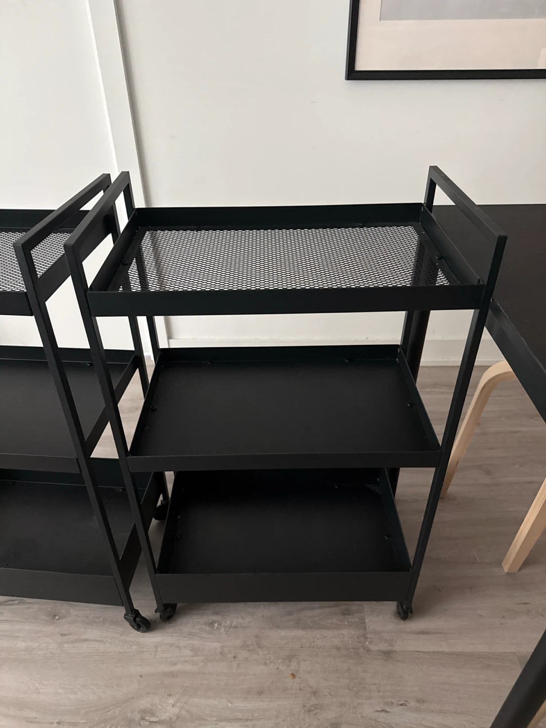 IKEA Nissafors Utility Cart Black - photo 3