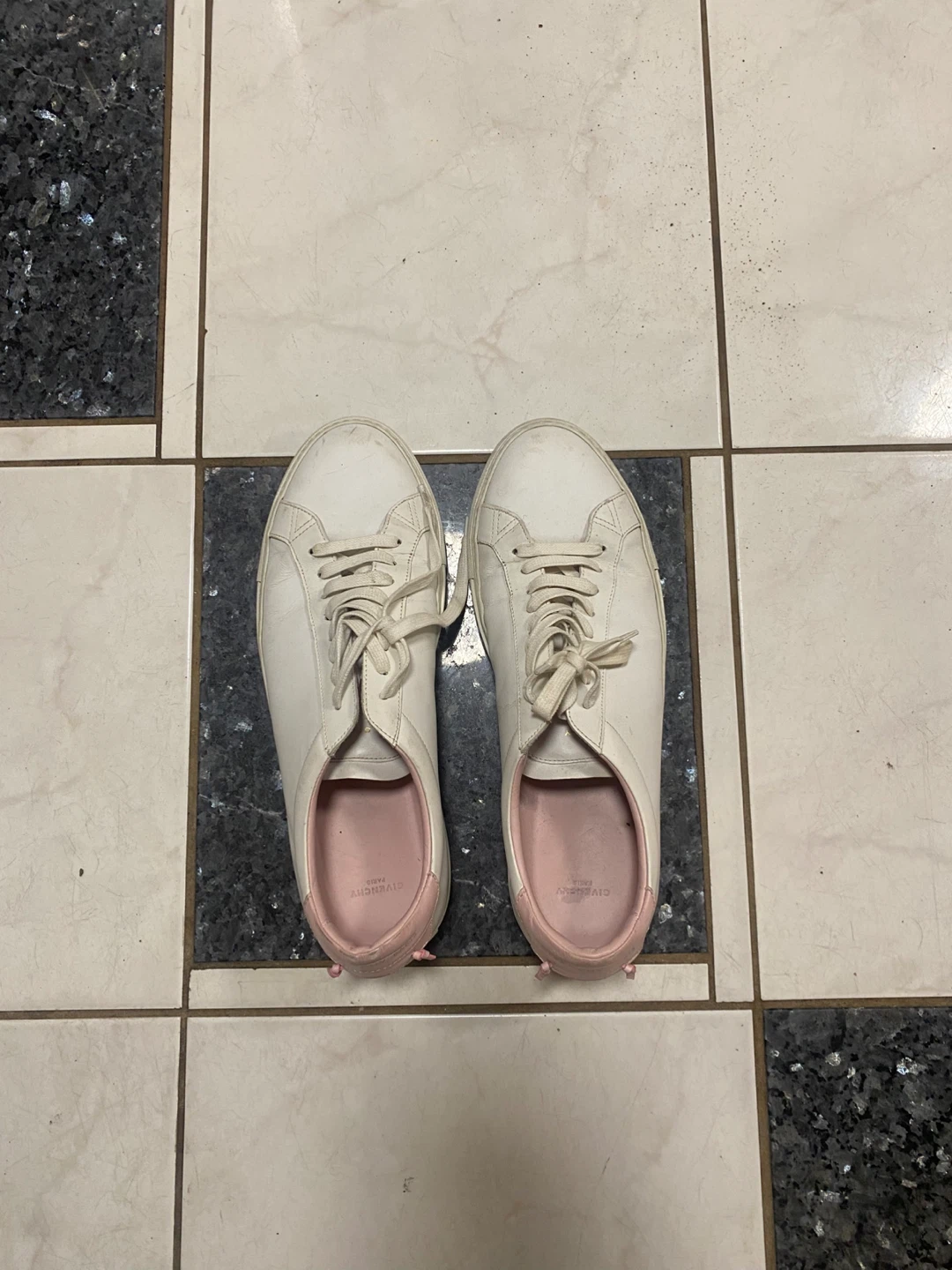 Givenchy White & Pink Sneakers