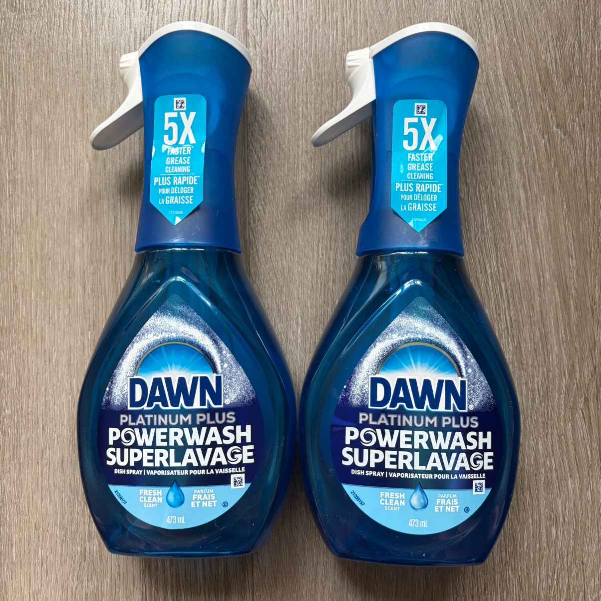 Dawn Platinum Plus Powerwash Dish Spray x 2 bottles