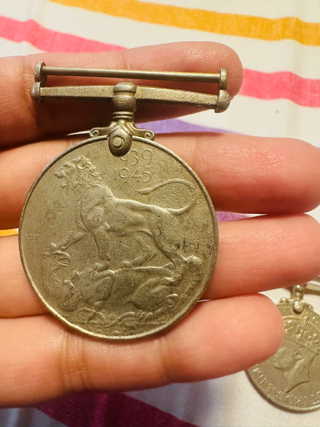 WWII Victory Medal & George VI Coronation Medal Lot