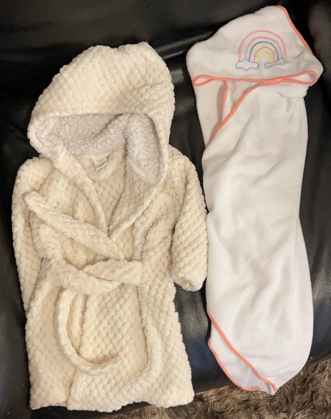 Baby Bath Support and Robe Set