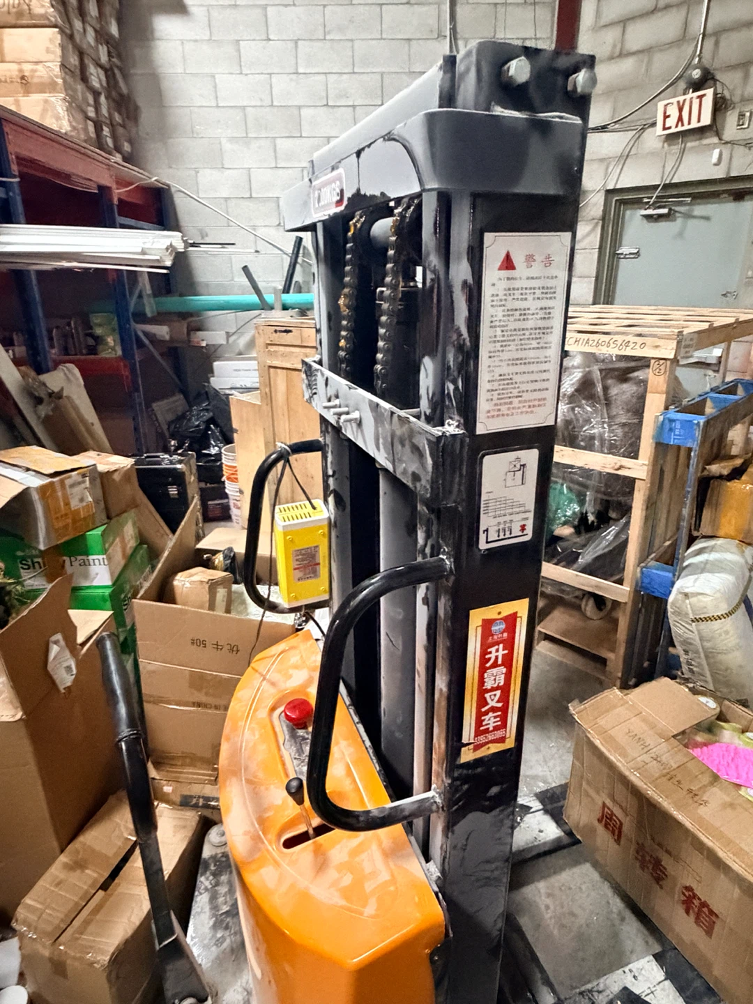Industrial Hydraulic Stacker 2000kg - photo 3