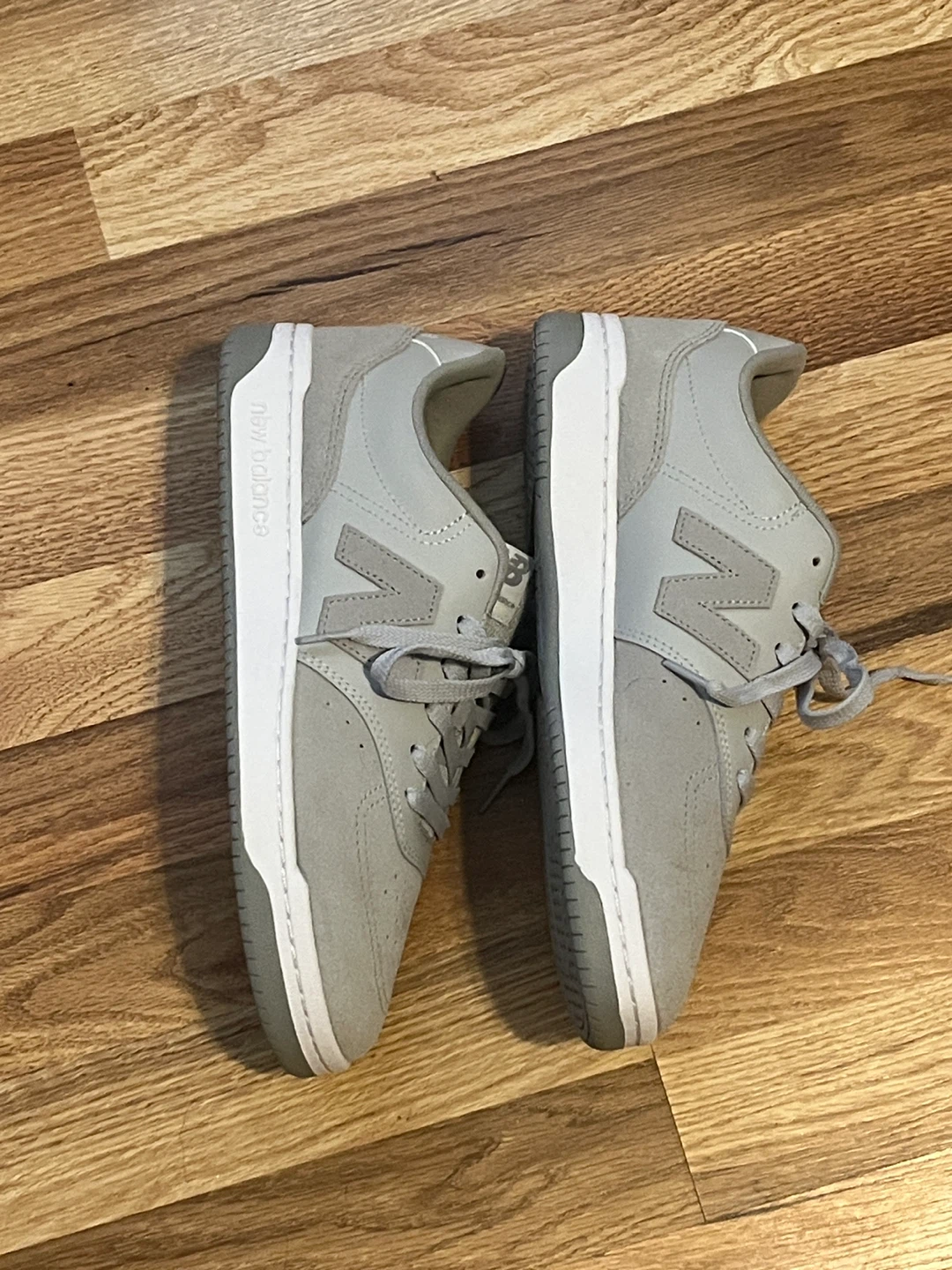 New Balance Grey Suede Sneakers - photo 4
