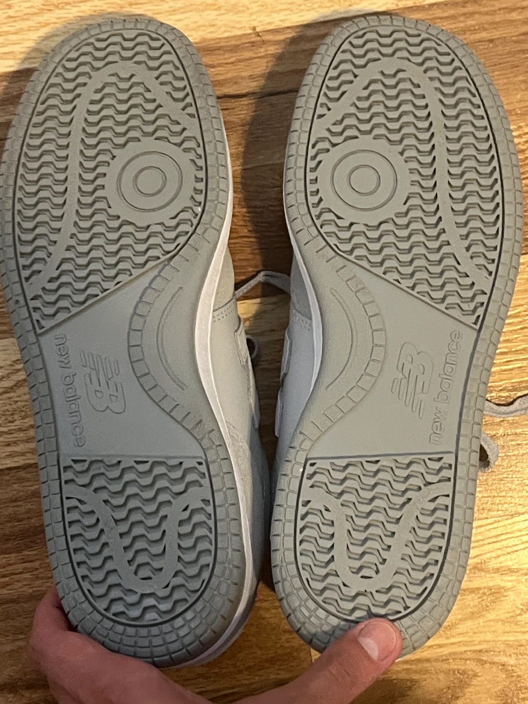 New Balance Grey Suede Sneakers - photo 5