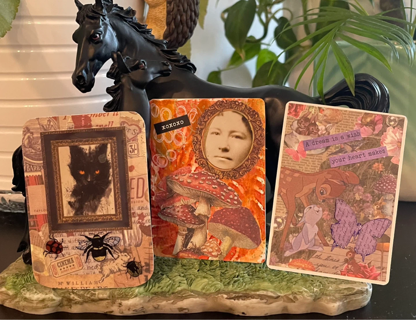 Collage/Mixed Media Art Cards (ACEO)