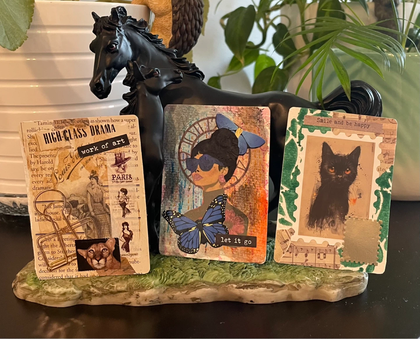 Collage/Mixed Media Art Cards (ACEO) - photo 4