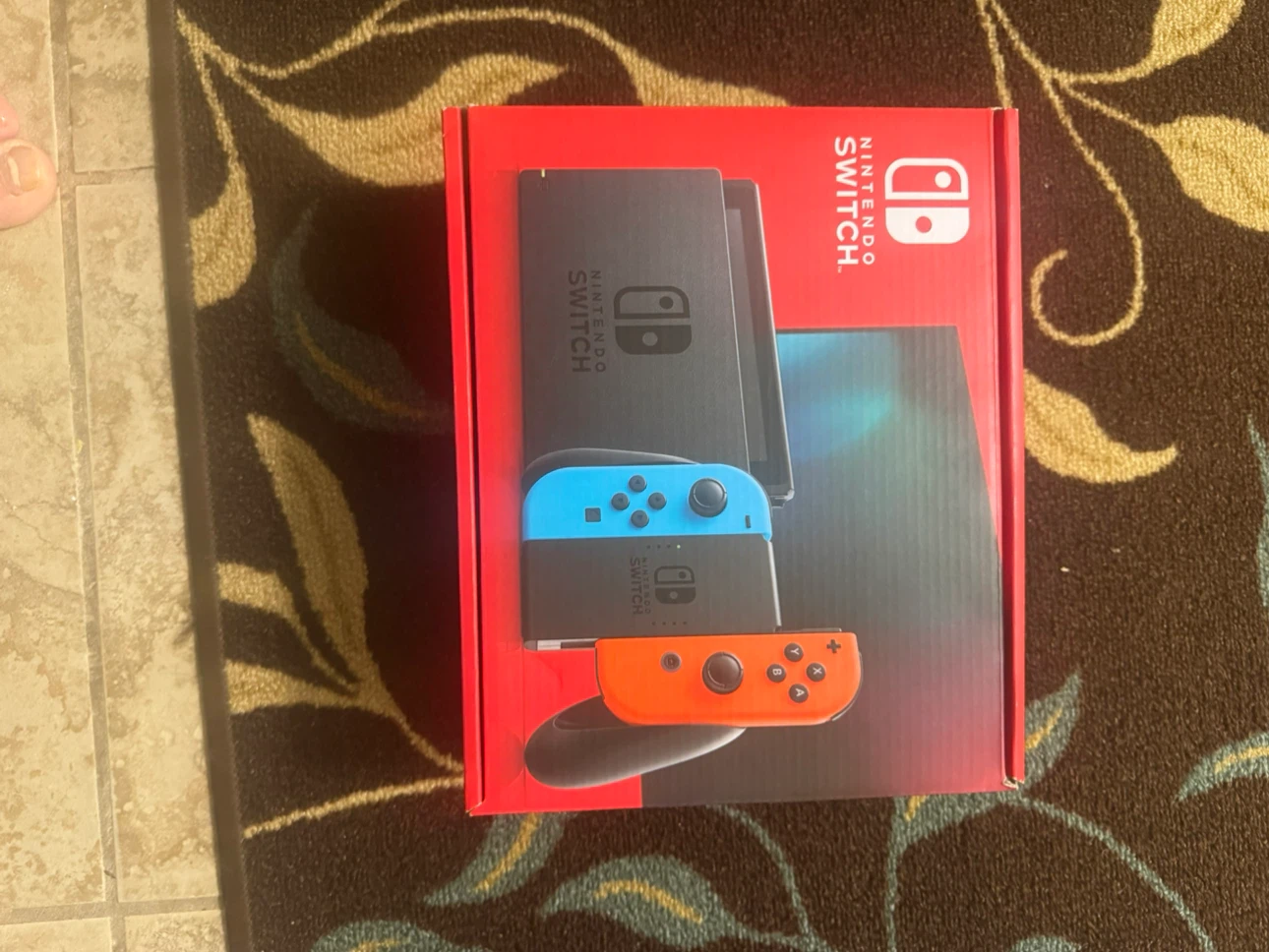 Nintendo Switch and Mario kart