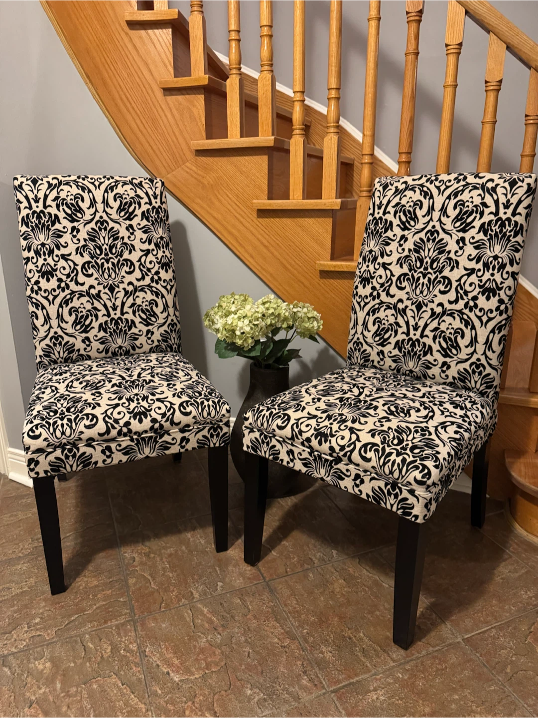 Damask Accent/Dining Chairs (set of 2)