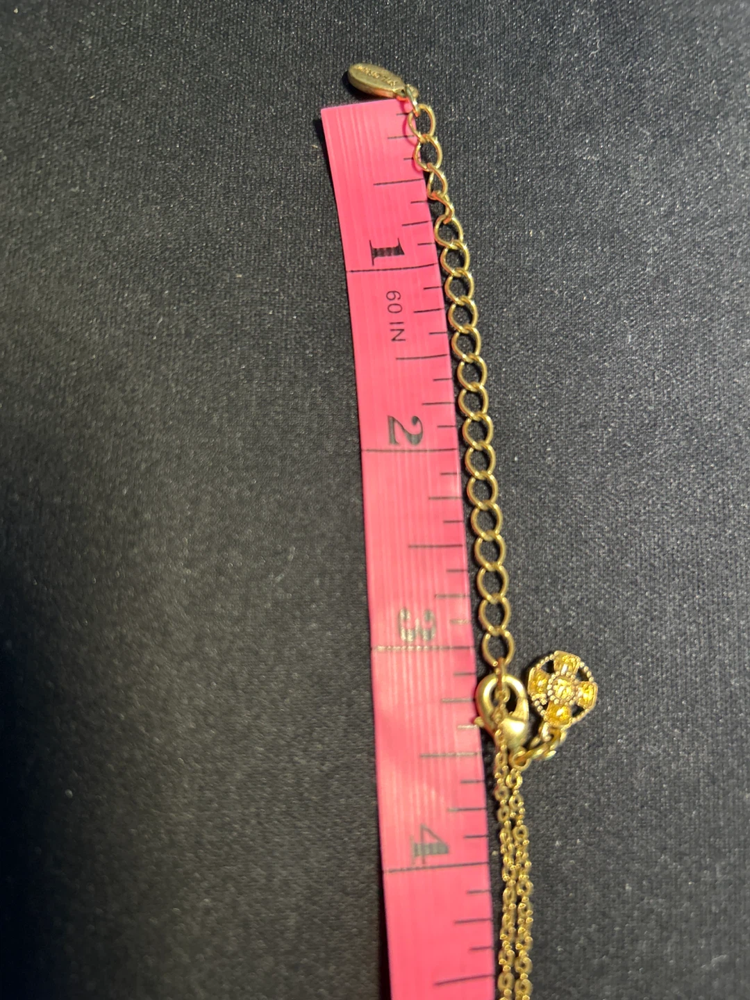 Danish Design Yellow Cross Necklace - photo 3